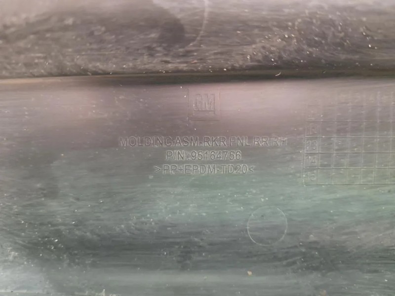 Spoiler Sottoporta POST DX 95164756 Opel Mokka X 2016