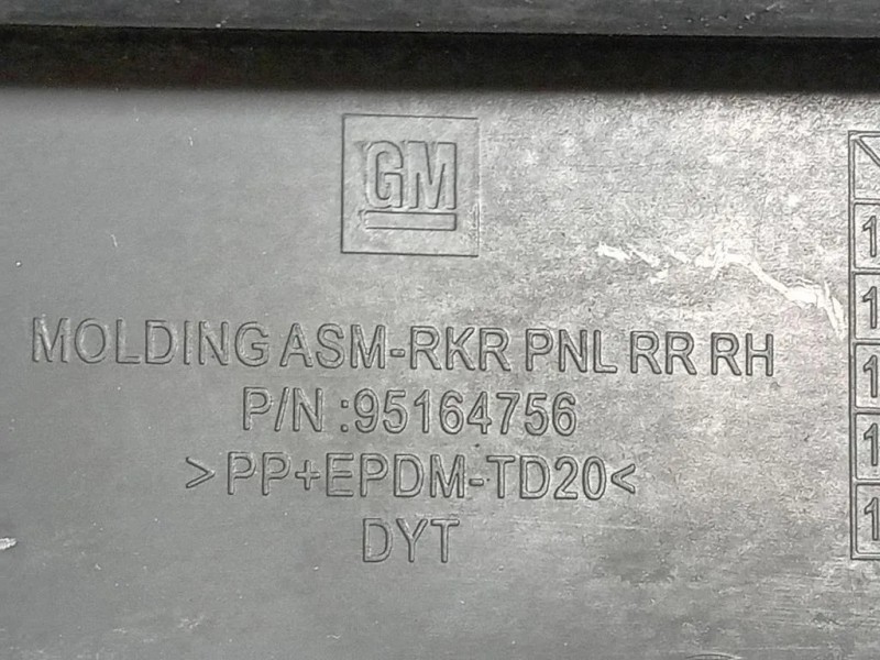 Spoiler Sottoporta POST DX 95164756 Opel Mokka X 2016