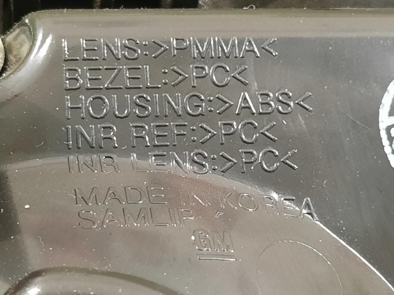 Fanale INT POST SX FANALE INT POST SX Chevrolet Orlando 2011