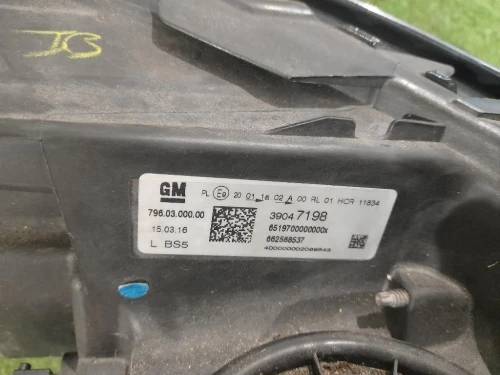 Musata + KIT Radiatori Opel Astra K SW 2016