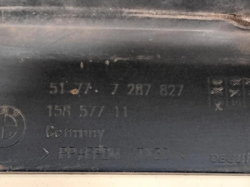 Spoiler Sottoporta SX 5177 7287827 Bmw Serie 1 F20 Berlina 2012