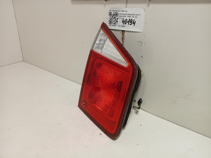 Fanale INT POST SX FANALE INT POST SX Chevrolet Orlando 2011