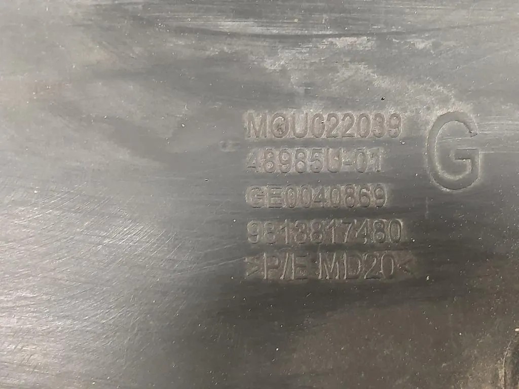 Spoiler Sottoporta SX 9813817480 Citroen C3 III 2016