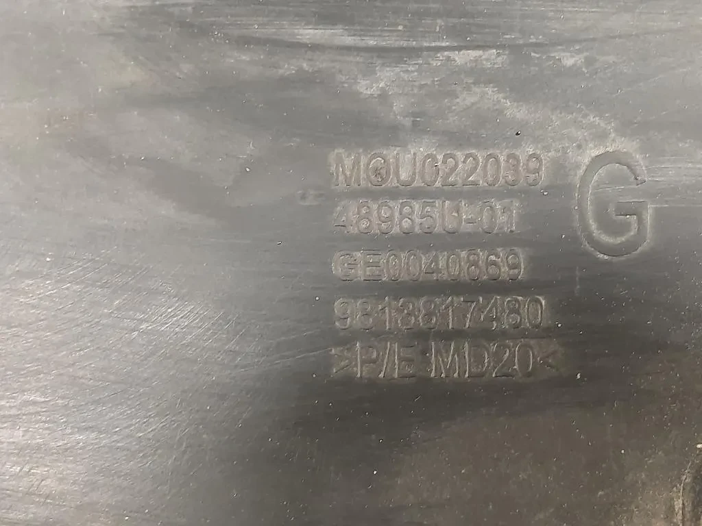 Spoiler Sottoporta SX 9813817480 Citroen C3 III 2016