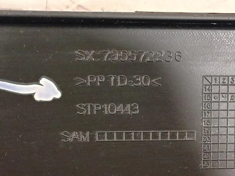 Spoiler Sottoporta SX 735572236 Fiat 500X 2015