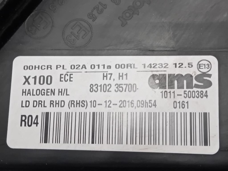 Musata + KIT Radiatori 6101135003 Ssangyong Tivoli 2015