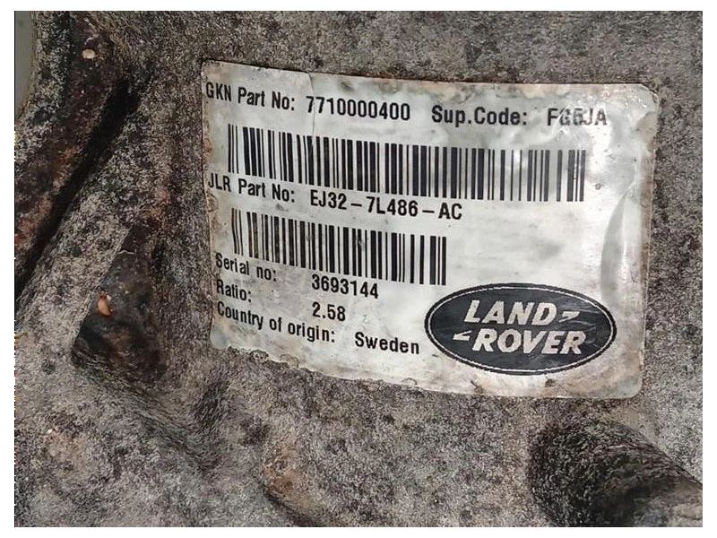 Differenziale ANT EJ32-7L486-AC Land Rover Range Rover Evoque I 2011