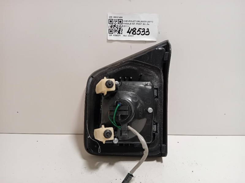 Fanale INT POST SX 95021466 Chevrolet Orlando 2011