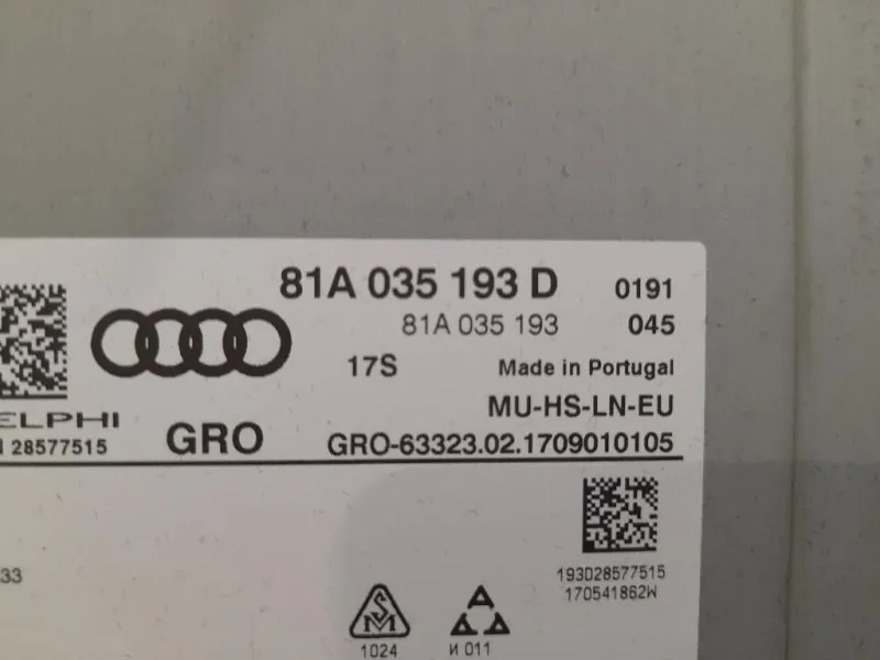 Navigatore Satellitare 81A035193D Audi A3 8VA Sportback 2012