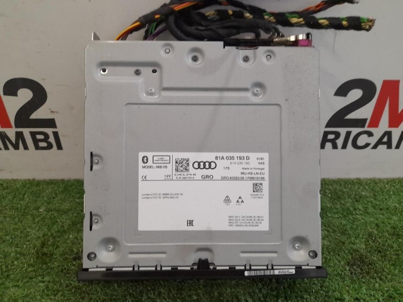 Navigatore Satellitare 81A035193D Audi A3 8VA Sportback 2012