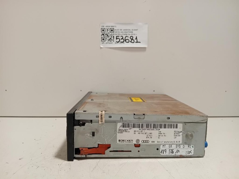 Navigatore Satellitare 4E0919887C Audi A6 4a5c8 Avant 2018