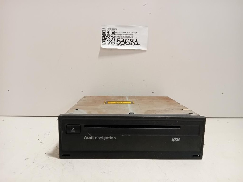 Navigatore Satellitare 4E0919887C Audi A6 4a5c8 Avant 2018
