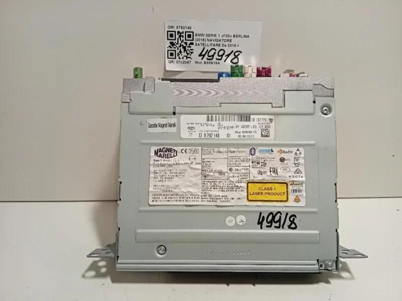 Navigatore Satellitare 8792148 Bmw Serie 1 F20 Berlina 2015