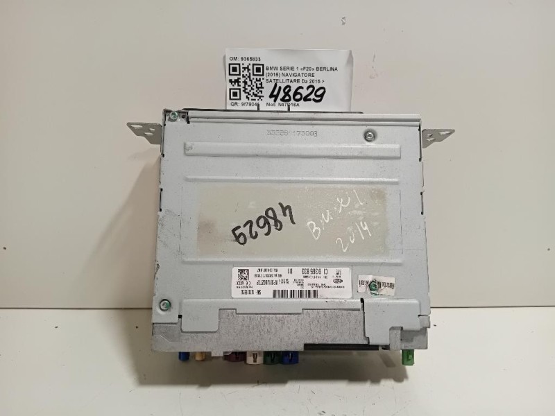 Navigatore Satellitare 9365833 Bmw Serie 1 F20 Berlina 2015