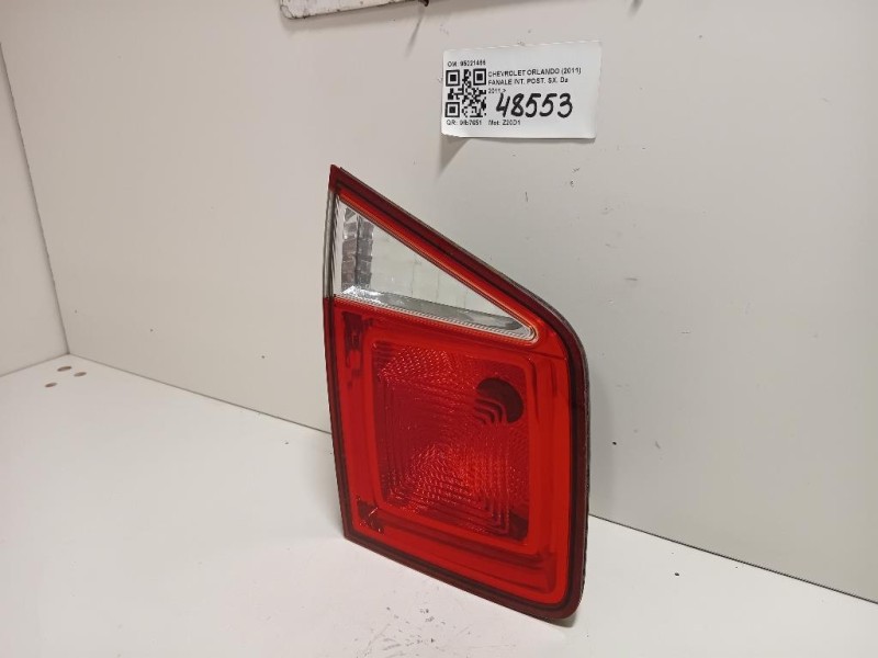 Fanale INT POST SX 95021466 Chevrolet Orlando 2011