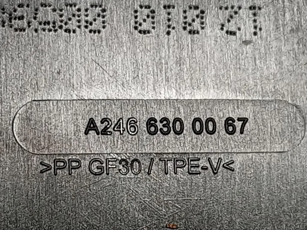 Sportello Carburante Parafango POST A246 630 00 67 Mercedes Classe C W204 2011