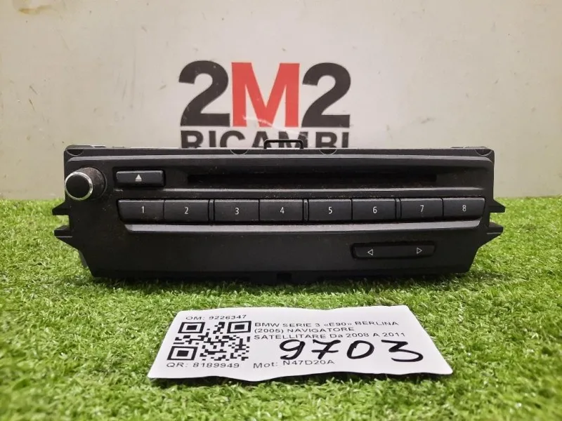Navigatore Satellitare 9226347 Bmw Serie 3 E90 Berlina 2005