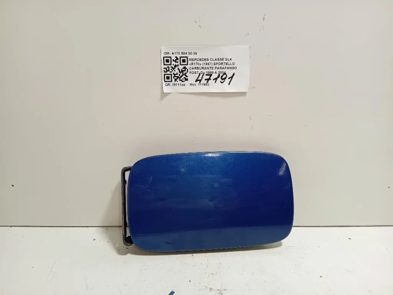 Sportello Carburante Parafango POST A170 584 00 39 Mercedes Classe SLK R170 1997