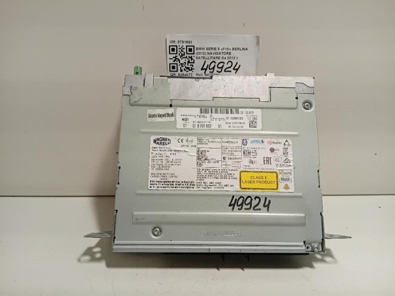 Navigatore Satellitare 8791692 Bmw Serie 5 F10 Berlina 2012