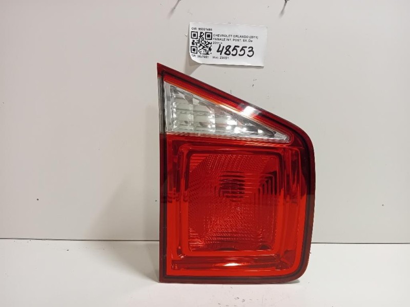 Fanale INT POST SX 95021466 Chevrolet Orlando 2011