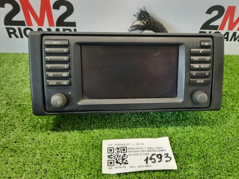 Navigatore Satellitare 65506951071 Bmw Serie 7 E65 2002