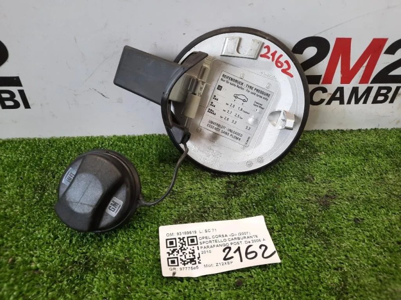 Sportello Carburante Parafango POST 93189519 Opel Corsa D 2007