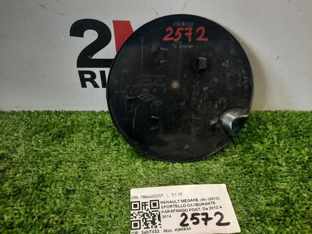 Sportello Carburante Parafango POST 788300005R Renault Mégane III 2012