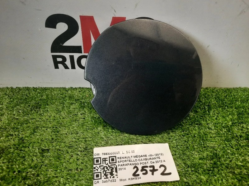 Sportello Carburante Parafango POST 788300005R Renault Mégane III 2012