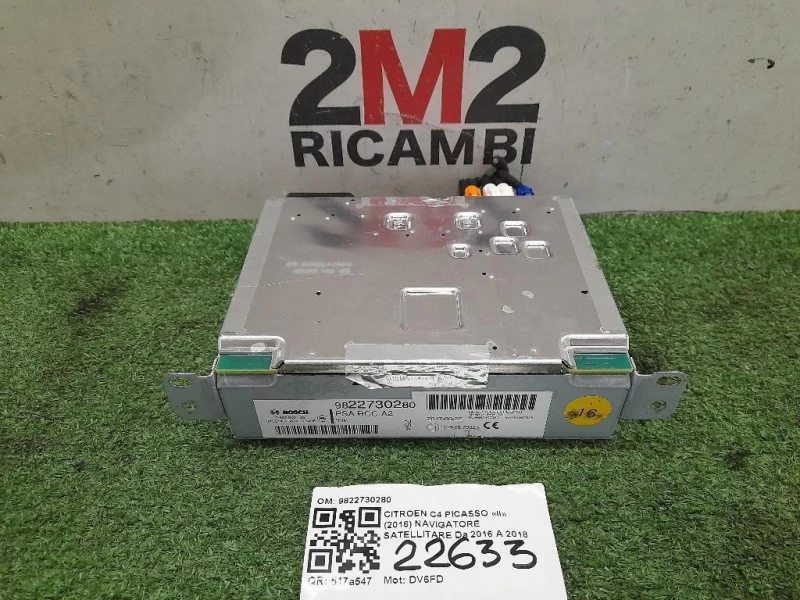 Navigatore Satellitare 9822730280 Citroen C4 Grand Picasso II 2016