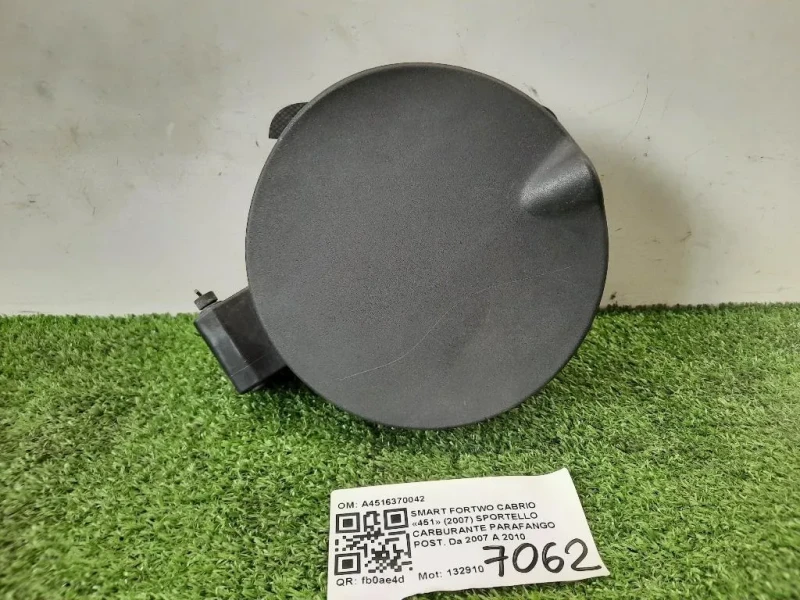 Sportello Carburante Parafango POST A4516370042 Smart Fortwo Cabrio 451 2007