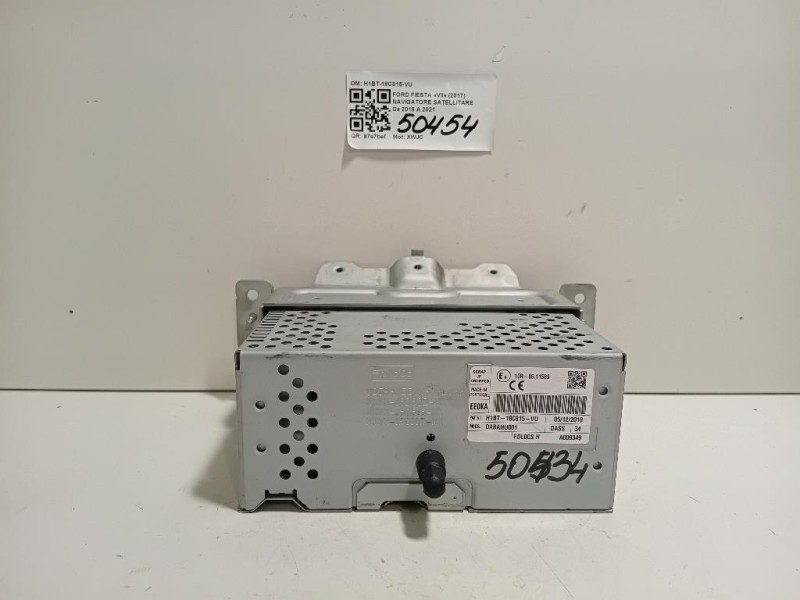 Navigatore Satellitare H1BT-18C815-VU Ford Fiesta VII 2017