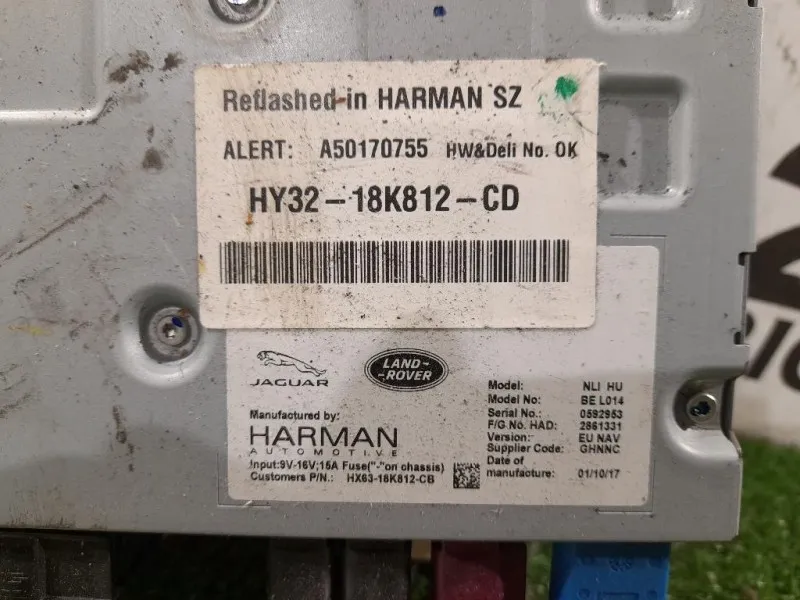 Navigatore Satellitare HY32-18K812-CD Jaguar XE 2015