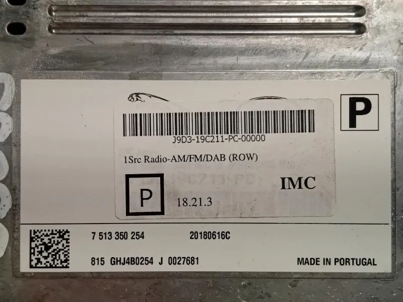 Navigatore Satellitare 7513350254 Jaguar XE 2015