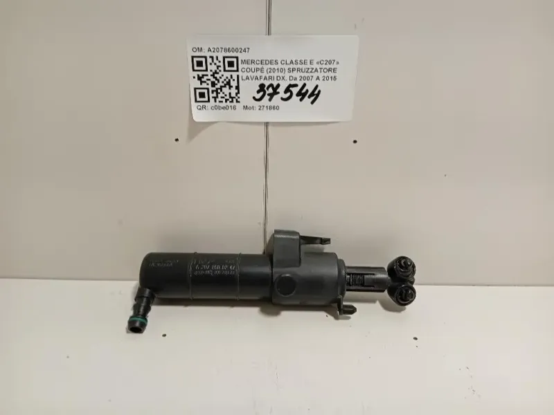 Spruzzatore Lavafari DX A2078600247 Mercedes Classe E C207 Coupé 2010