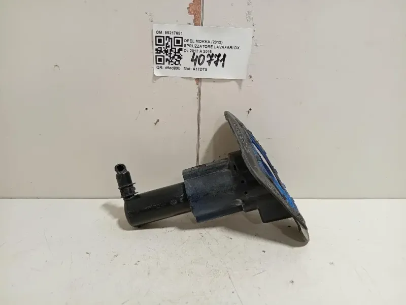 Spruzzatore Lavafari DX 95217681 Opel Mokka 2013