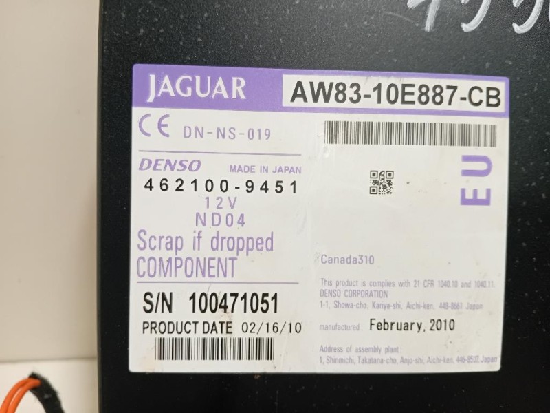 Navigatore Satellitare AW83-10E887-CB Jaguar XF I 2008