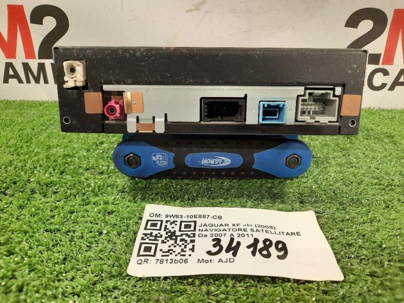 Navigatore Satellitare 9W83-10E887-CB Jaguar XF I 2008