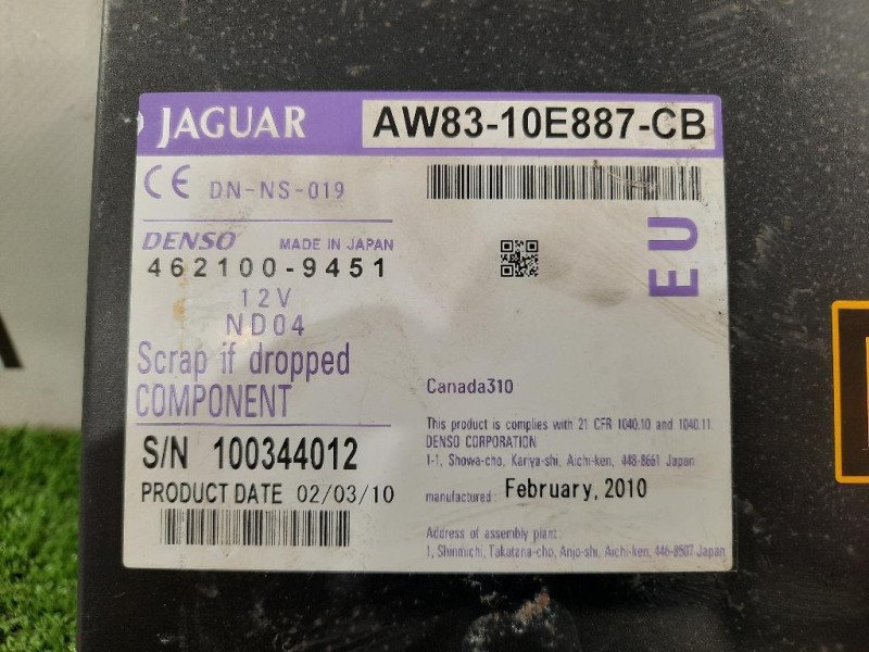 Navigatore Satellitare 9W83-10E887-CB Jaguar XF I 2008