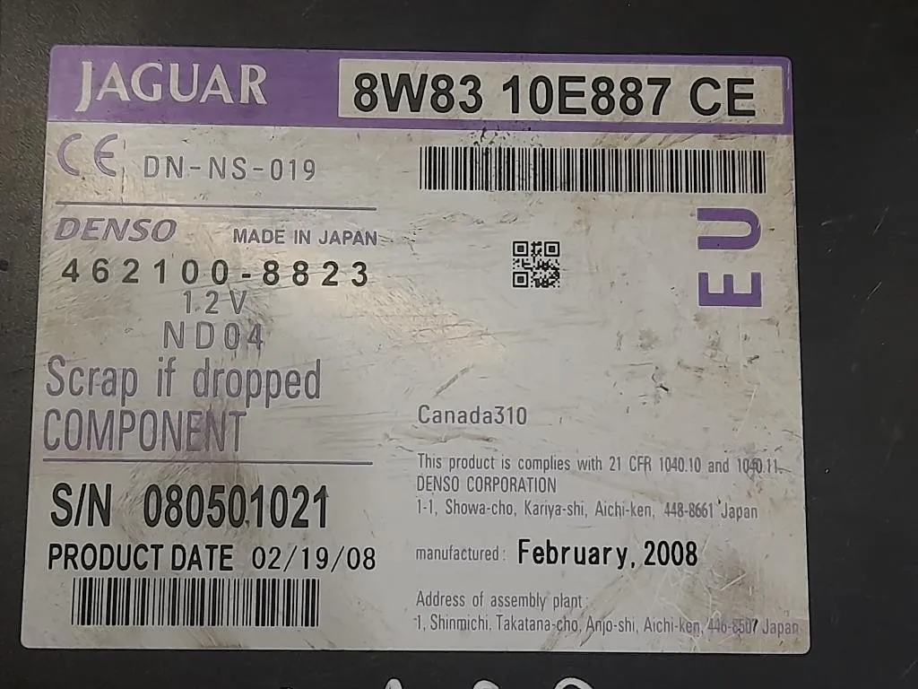 Navigatore Satellitare 8W8310E887CE Jaguar XF I 2008