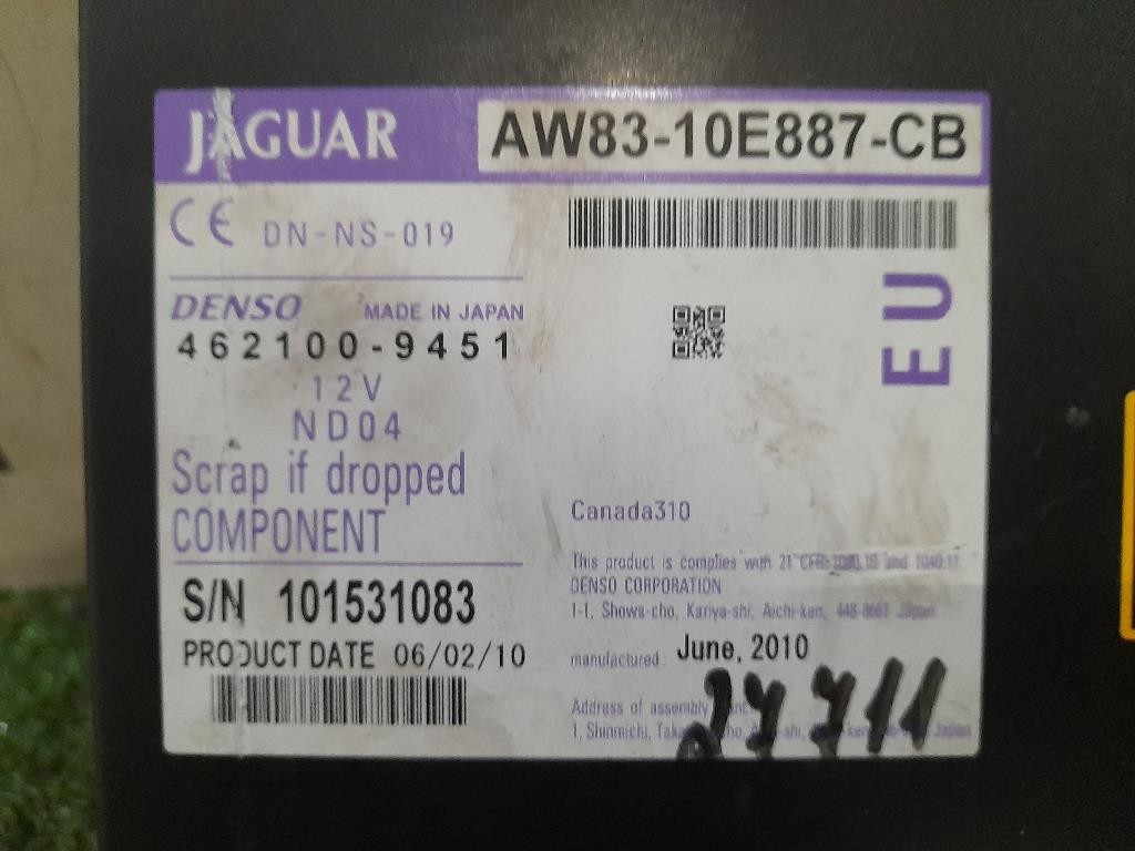 Navigatore Satellitare 10E887 Jaguar XF I 2008