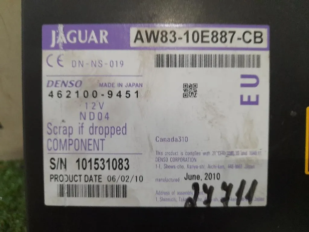 Navigatore Satellitare 10E887 Jaguar XF I 2008