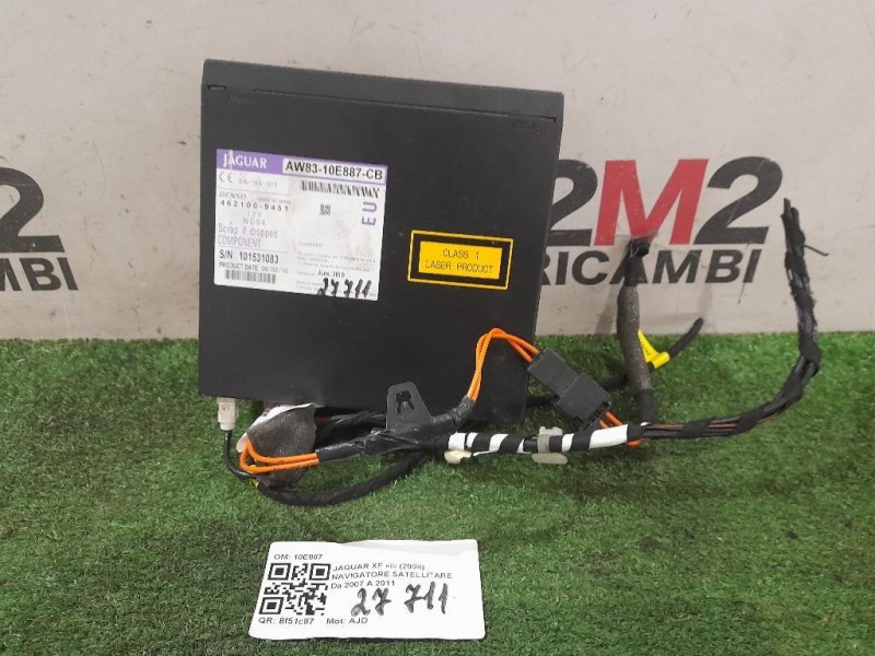 Navigatore Satellitare 10E887 Jaguar XF I 2008