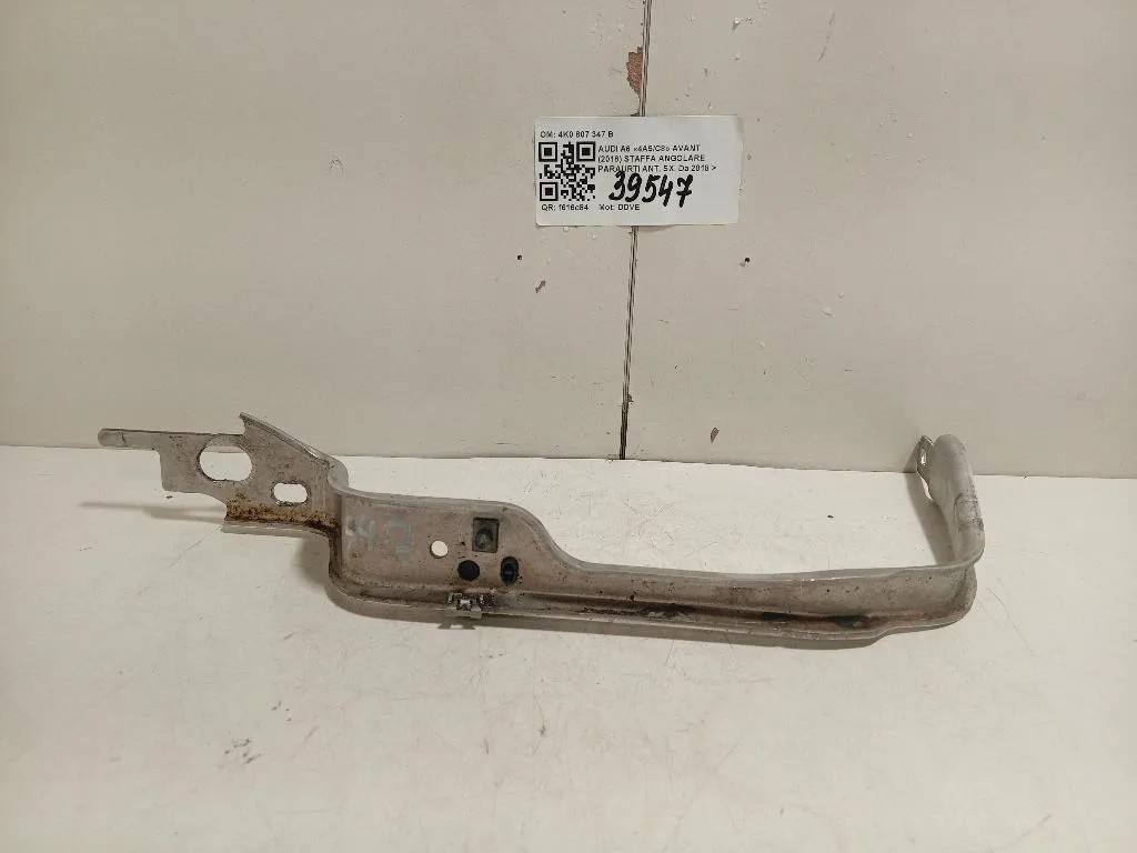 Staffa Angolare Paraurti ANT SX 4K0 807 347 B Audi A6 4a5c8 Avant 2018
