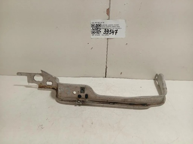 Staffa Angolare Paraurti ANT SX 4K0 807 347 B Audi A6 4a5c8 Avant 2018
