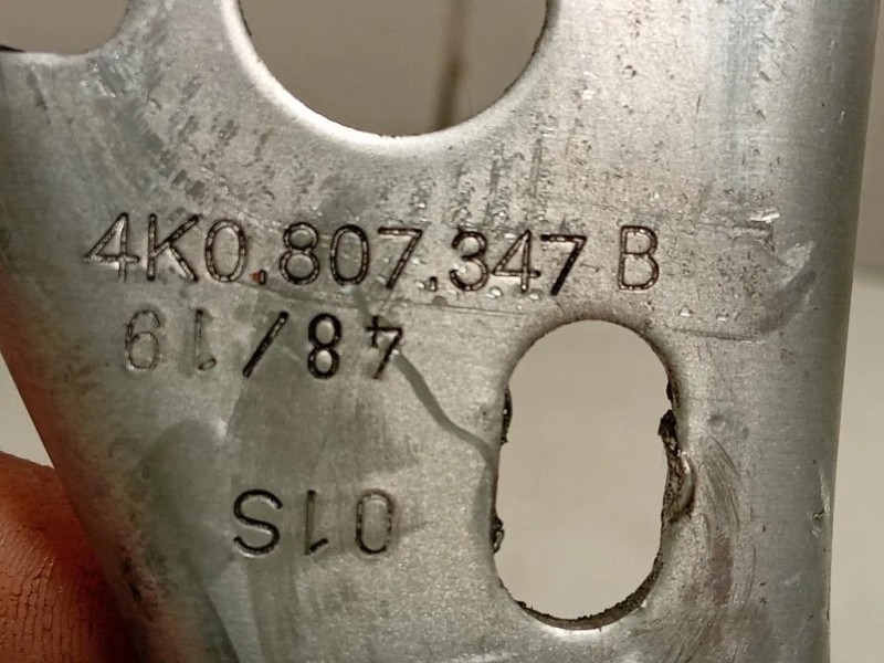 Staffa Angolare Paraurti ANT SX 4K0 807 347 B Audi A6 4a5c8 Avant 2018