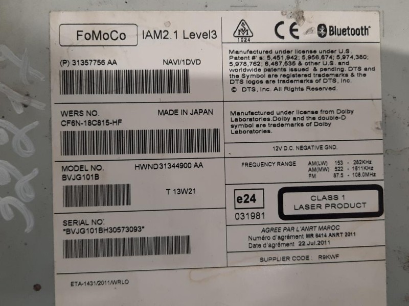 Navigatore Satellitare CF6N-18C815-HF Land Rover Discovery III 2005