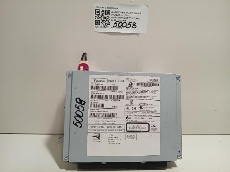 Navigatore Satellitare CF6N-18C815-AB Land Rover Range Rover Evoque I 2011