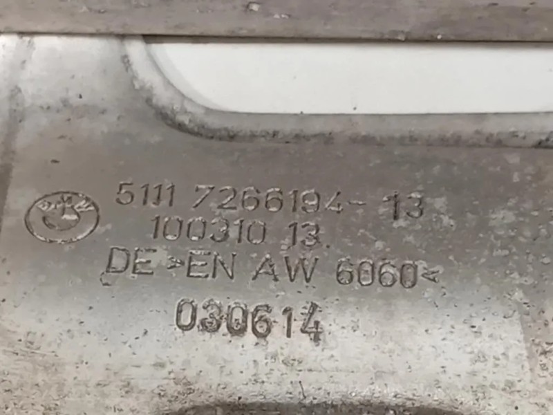 Staffa Assorbitore Traversa Paraurti ANT DX 5111 7266194-13 Bmw Serie 1 F20 Berlina 2012