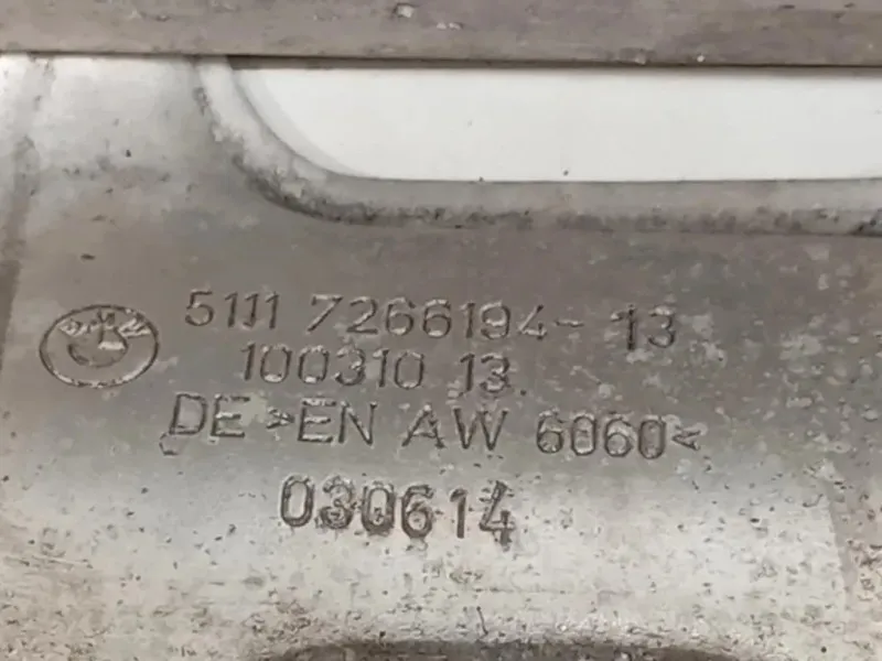 Staffa Assorbitore Traversa Paraurti ANT DX 5111 7266194-13 Bmw Serie 1 F20 Berlina 2012