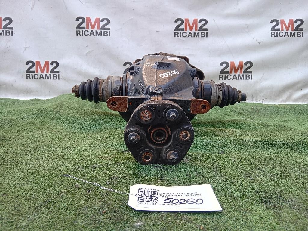 Differenziale POST 7599472-04 Bmw Serie 1 F20 Berlina 2012